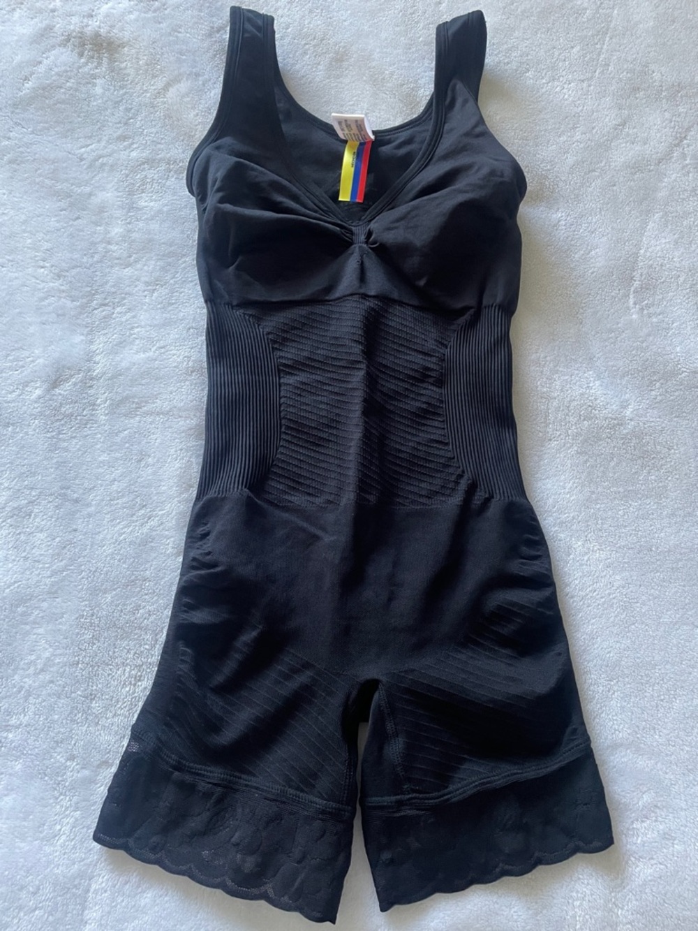 Columbia Black Seamless Shaping Bodysuit